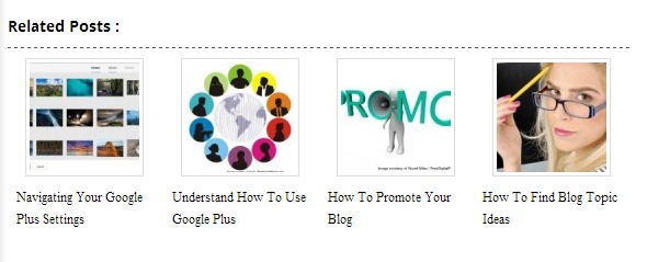 Related posts plugin