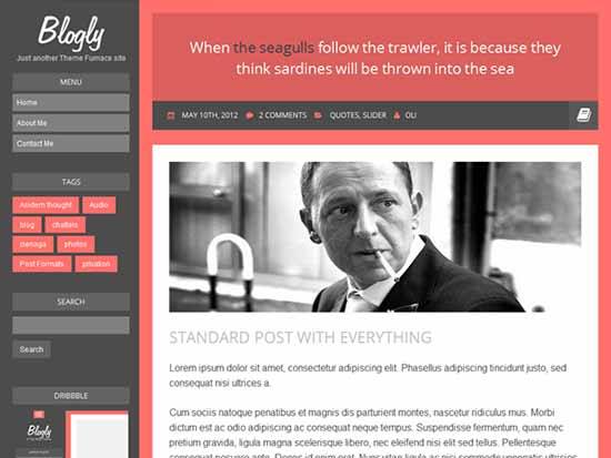 WordPress Theme Blogly