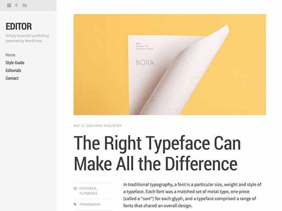WordPress Theme Editor