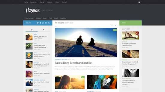 Wordpress Theme Hueman