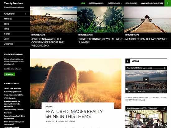 WordPress Theme Twenty Fourteen