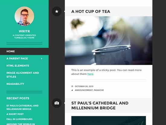WordPress Theme Writr